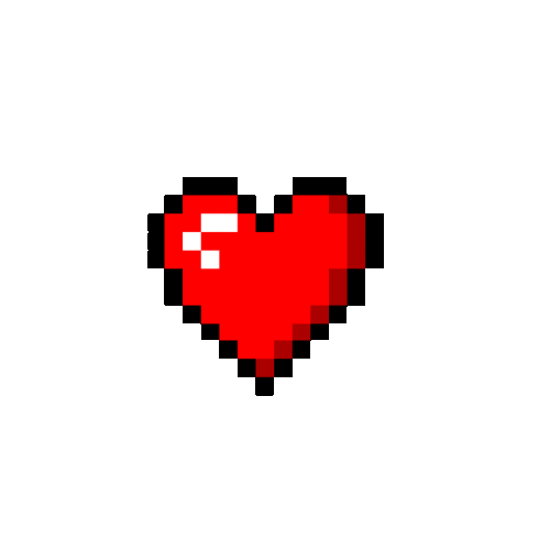 Heart Pixel Sticker by FOCUS Bikes