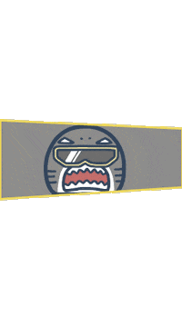 Shark Go Sticker