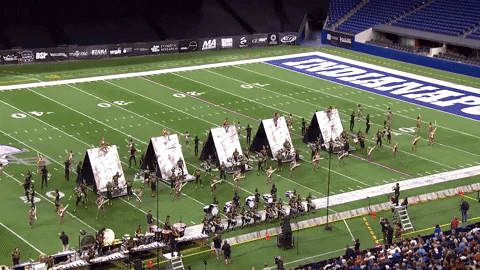 DCI_Gifs giphyupload dci drum corps boston crusaders GIF