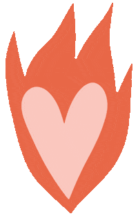 God Is Love Heart Sticker by Elevated Faith