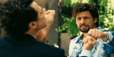 Sniffing Adam Sandler GIF