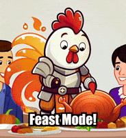 Family Thanksgiving GIF by Zorooster