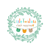 Diaper Cloth Nappies Sticker by littletwidlets