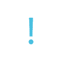 Exclamation Emphasis Sticker by Elliott Davis