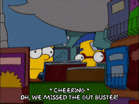 looking bart simpson GIF