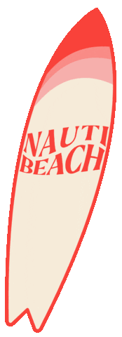 Beach Surf Sticker by Drink Nauti
