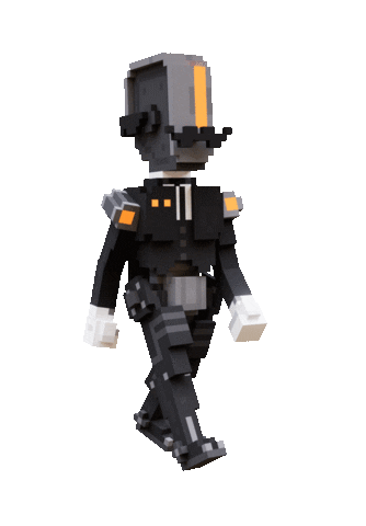 ledger_official giphyupload crypto walking metaverse Sticker