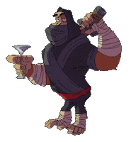 luckyapetravelclub travel nft monkey ninja Sticker
