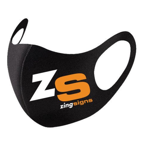 Facemask Sticker by katiezingsigns
