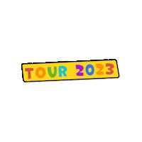 dikkamusik dikka dikka tour Sticker
