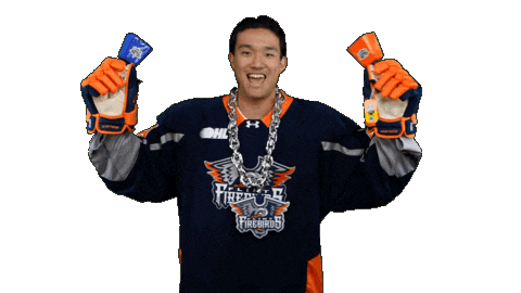 Game Day Win Sticker by Flint Firebirds