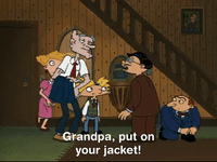 hey arnold nicksplat GIF