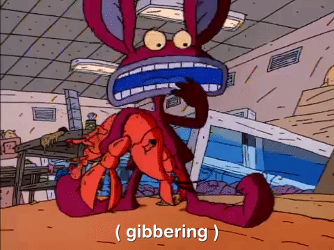 nickrewind giphydvr nicksplat aaahh real monsters giphyarm041 GIF
