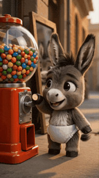 Bubble Gum Candy GIF by Hugo El Burrito