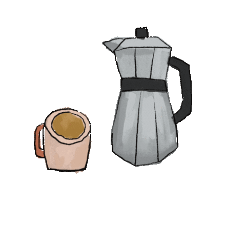 Elizatodd giphyupload coffee drink cafe Sticker