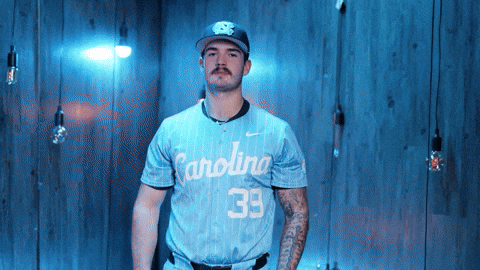 University Of North Carolina Baseball GIF by UNC Tar Heels