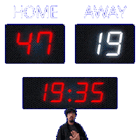 19 Away Sticker