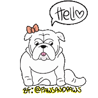 English Bulldog Dog Sticker
