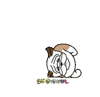 English Bulldog Dog Sticker by makala9_