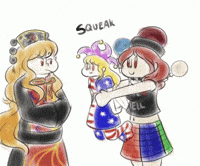 Squeak Clownpiece GIF