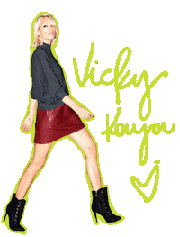 Vicky Kaya Sticker by Fashion Workshop