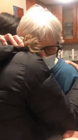 Hug Is Just What the Doctor Ordered for New York Grandmother