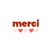 Thanks Merci Sticker