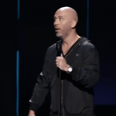 JoKoy reaction comedy shocked scary GIF