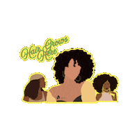 Instagram Afro Sticker by Hair of Nature