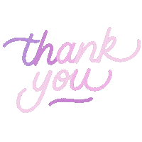 Thanks Sticker by Maggie Chen