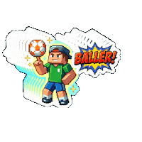 Football Player Sticker