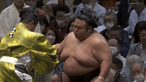 TZ85 giphyupload sumo 2023 natsu basho takakeisho GIF
