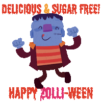 ZolliCandy halloween monster candy alinastarrmorse Sticker