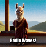 Radio Waves Show GIF by dalaillamazen