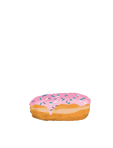 Food Pink Sticker