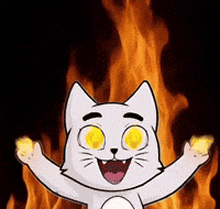 Pyro Burning GIF by Hero Galaxy NFT