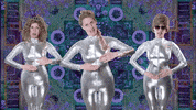CarlaDelaney tv glitch robot future GIF