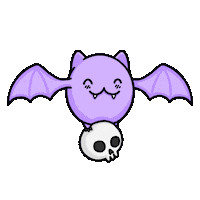 Halloween Bat Sticker