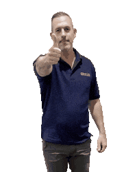 CompleteHI ok thumbs up construction yup Sticker