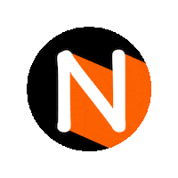 Orange Abc Sticker