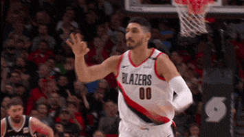 celebrate lets go GIF by NBA