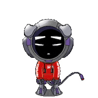 Shocked Power Sticker by Republic of Gamers