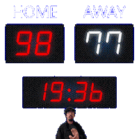 77 Away Sticker