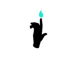 Glava burning heart shami alshami الشامي Sticker