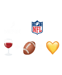 Game Day Football Sticker by Barefoot Wine
