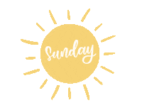 Sun Sunday Sticker