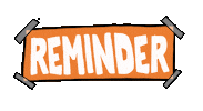 Animation Orange Sticker by Carado GmbH