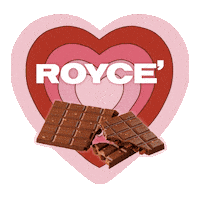 I Love You Heart Sticker by ROYCE' Chocolate USA
