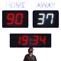 37 Away Sticker