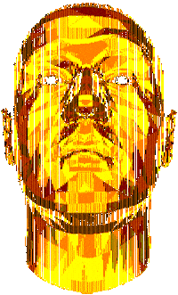 3D Head Sticker by badblueprints